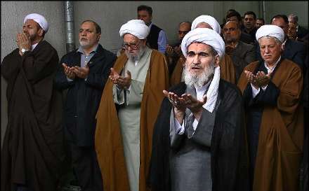 تصاویری از گذر زمان و رفتن عمر بر مرحوم ایت الله علی مشکینی