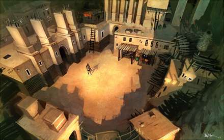 یکی از صحنه های بازی ایرانی گرشاسب