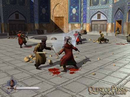 تصویر صحنه ای از بازی ایرانی شمشیر نادر