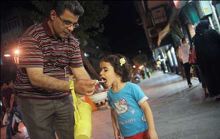 افطار ماه مبارک رمضان در قاب تصاویر