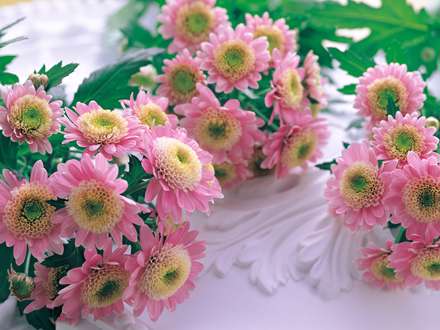 دسته گل هاي صورتي