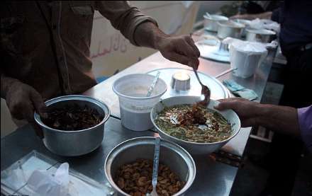 افطار ماه مبارک رمضان در قاب تصاویر