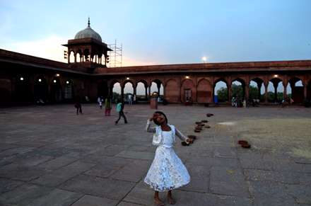مسجد جامع دهلی در ماه مبارك رمضان