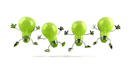 لامپهاي سبز آدمكي