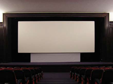 قاب گرافيكي پرده سينما