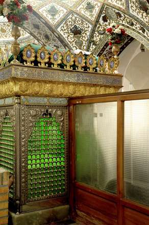 تصویر بارگاه علامه مجلسی و پدرش در تخت فولاد اصفهان