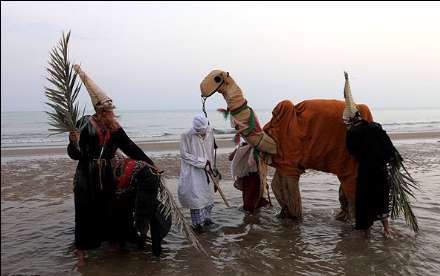 گزارش تصویری از جشن نوروز صیاد قشم