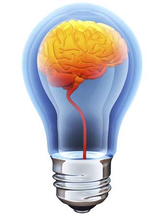 لامپي به شكل مغز