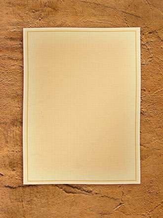 قاب گرافيكي كاغذي روي ديوار