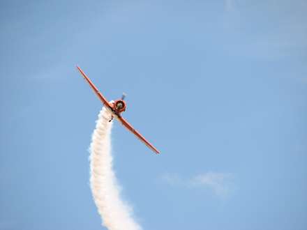 هواپیمای تک نفره درآسمان