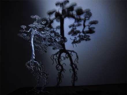 درخت درست شده با سیم