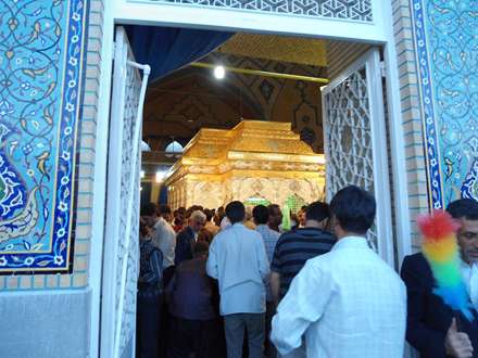 ضریح جدید امام حسین(ع) با طراحی استاد فرشچیان