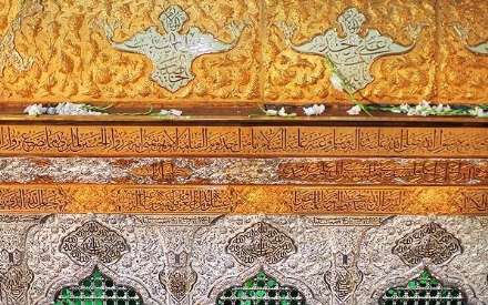 ضریح جدید حرم مطهر حضرت سیدالشهدا (ع) در قم