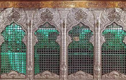 ضریح جدید حرم مطهر حضرت سیدالشهدا (ع) در قم