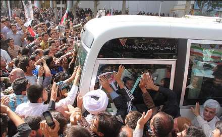 سفر رهبر معظم انقلاب به استان خراسان شمالی