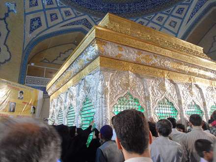 ضریح جدید امام حسین(ع) با طراحی استاد فرشچیان