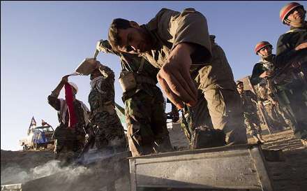 گزارش تصویری بازسازی عملیات والفجر (3)