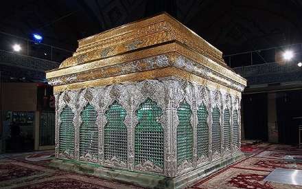 ضریح جدید حرم مطهر حضرت سیدالشهدا (ع) در قم