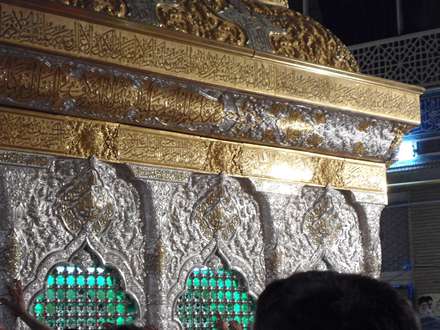 ضریح جدید امام حسین(ع) با طراحی استاد فرشچیان