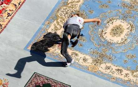 رونمایی از سومین فرش بزرگ دنیا