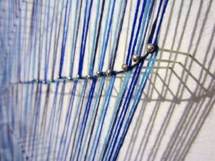 طراحی اشکال سه بعدی با نخ