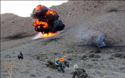 گزارش تصویری بازسازی عملیات والفجر (3)