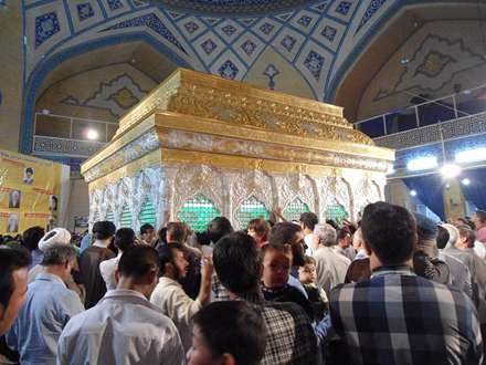 ضریح جدید امام حسین(ع) با طراحی استاد فرشچیان