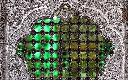 ضریح جدید حرم مطهر حضرت سیدالشهدا (ع) در قم