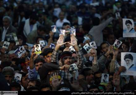 دیدار بسیجیان خراسان شمالی با رهبر انقلاب