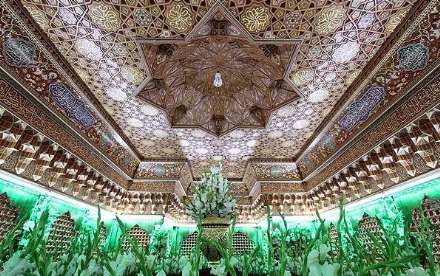 ضریح جدید حرم مطهر حضرت سیدالشهدا (ع) در قم