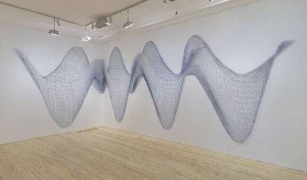 طراحی اشکال سه بعدی با نخ