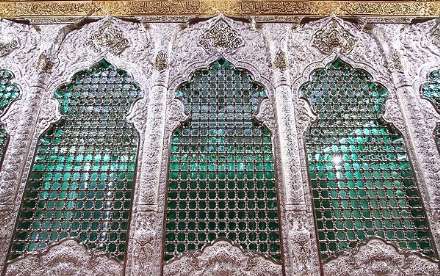 ضریح جدید حرم مطهر حضرت سیدالشهدا (ع) در قم