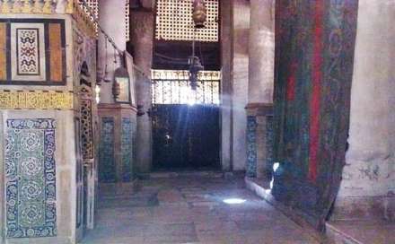 تصاویری از داخل مرقد مطهر پیامبر خدا