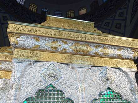 ضریح جدید امام حسین(ع) با طراحی استاد فرشچیان