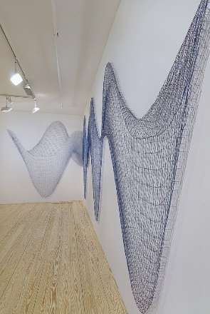 طراحی اشکال سه بعدی با نخ