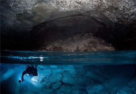 غواصی زیر زمینی در اوردینس کایا