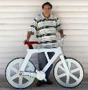 دوچرخه ساخته شده از مقوا !!