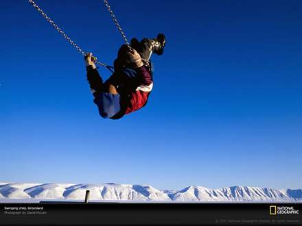 تاب بازي در هواي برفي