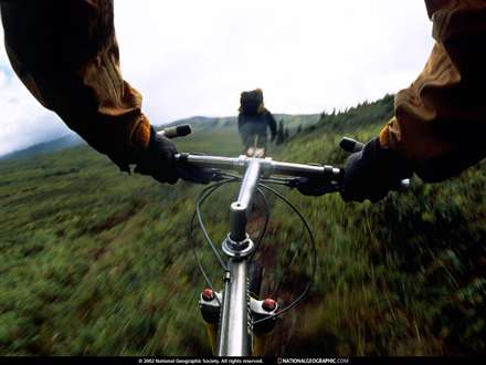 دوچرخه سواري در كوهستان