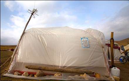 سرما در مناطق زلزله زده اهر و ورزقان