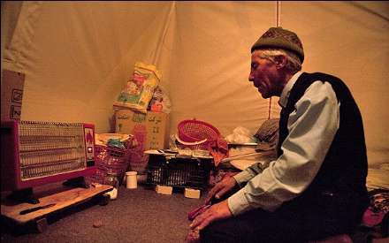 سرما در مناطق زلزله زده اهر و ورزقان