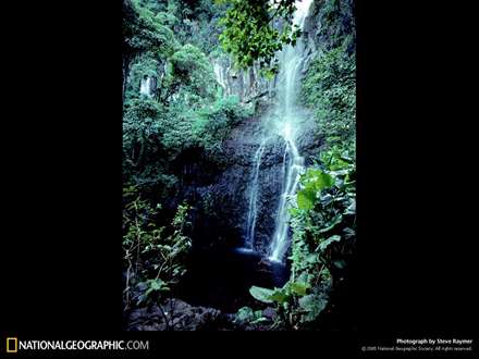 يك آبشار زيبا