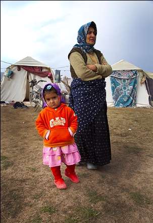 سرما در مناطق زلزله زده اهر و ورزقان