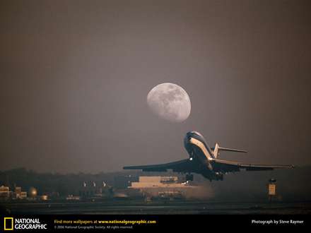 لحظه بلند شدن هواپيما