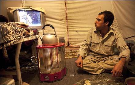 سرما در مناطق زلزله زده اهر و ورزقان