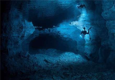 غواصی زیر زمینی در اوردینس کایا