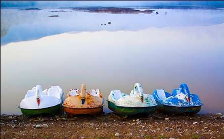 گزارش تصویری از دریاچه الندان