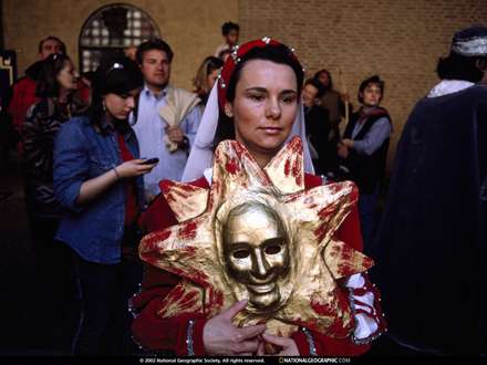 یکی از بازیگران نمایش آیینی