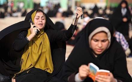 تصاویری از مراسم دعای پر فیض عرفه سال های گذشته در شلمچه