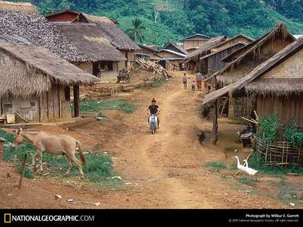 تصويري از زندگي روستايي